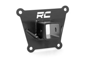 Polaris RZR Turbo S Receiver Hitch - Rough Country - 2-Inch - Black - '21-'22